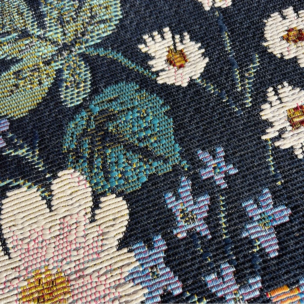 🆕 Whimsigoth Riffle Paper Indoor Outdoor Rug Strawberry Fields Floral Moody